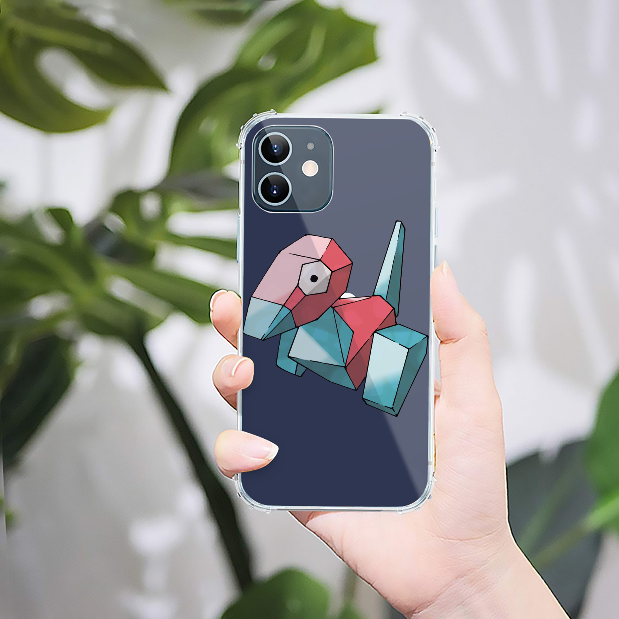 （画像用） ポケットモンスター Pokémon 【iPhone 12シリーズ対応】透明スマホケース（クリアソフトケース）